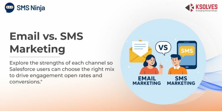 Email vs. SMS Marketing for Salesforce Users: Which Channel Wins?