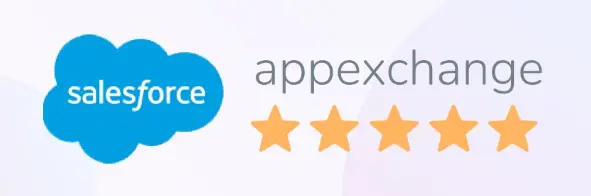 Salesforce AppExchange 5-star rated